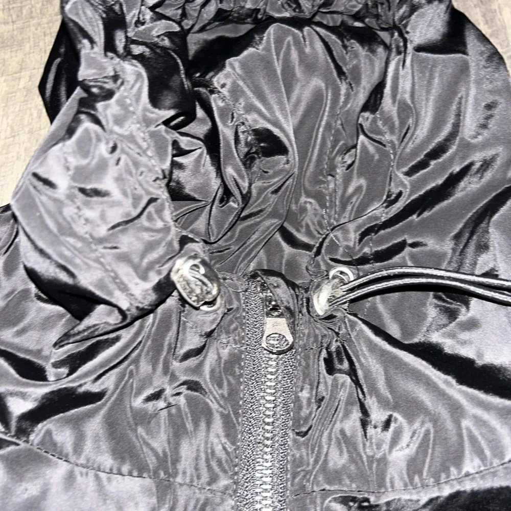 AITFINEISM Men's Lightweight Windbreaker Casual Drawstring Hooded Zip Jackets S - Picture 3 of 5